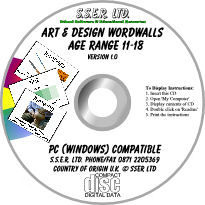 Art & Design Wordwalls (11-18) (A2CD)