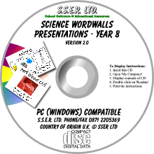 Science Wordwalls (Year 8) (SW8CD)